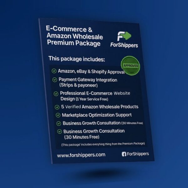 ECommerce Amazon US Business Formation Package ECommerce Amazon US Business Formation Package