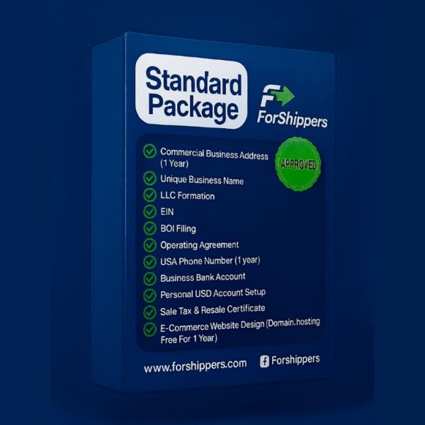 Standard US Business Formation Package Standard US Business Formation Package