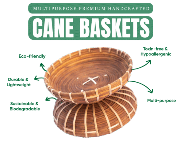 cane-basket-handcrafted-multipurpose Cane basket handcrafted multipurpose